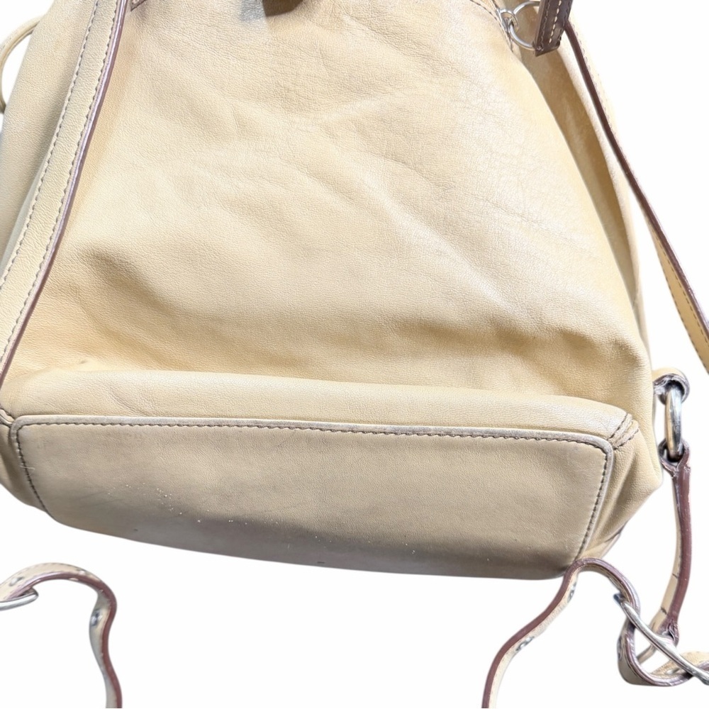 Coach yellow leather Backpack for Women 9368 - Picture 9 of 11